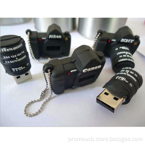 Digital usb pvc camera flash memory drives branded